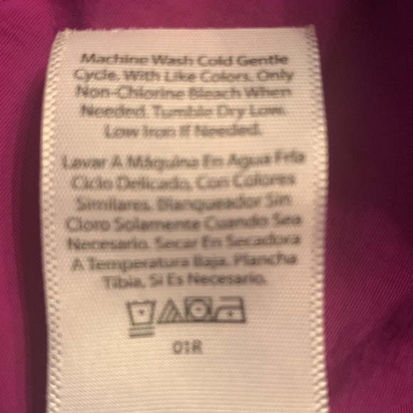 No Boundaries Multi-Color Rain Jacket Size S 34-36 #60 - Picture 10 of 12